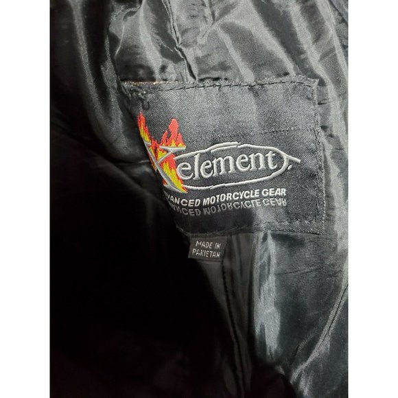 Xelement Size 38x32 Black Leather Advanced Pants - Picture 5 of 5